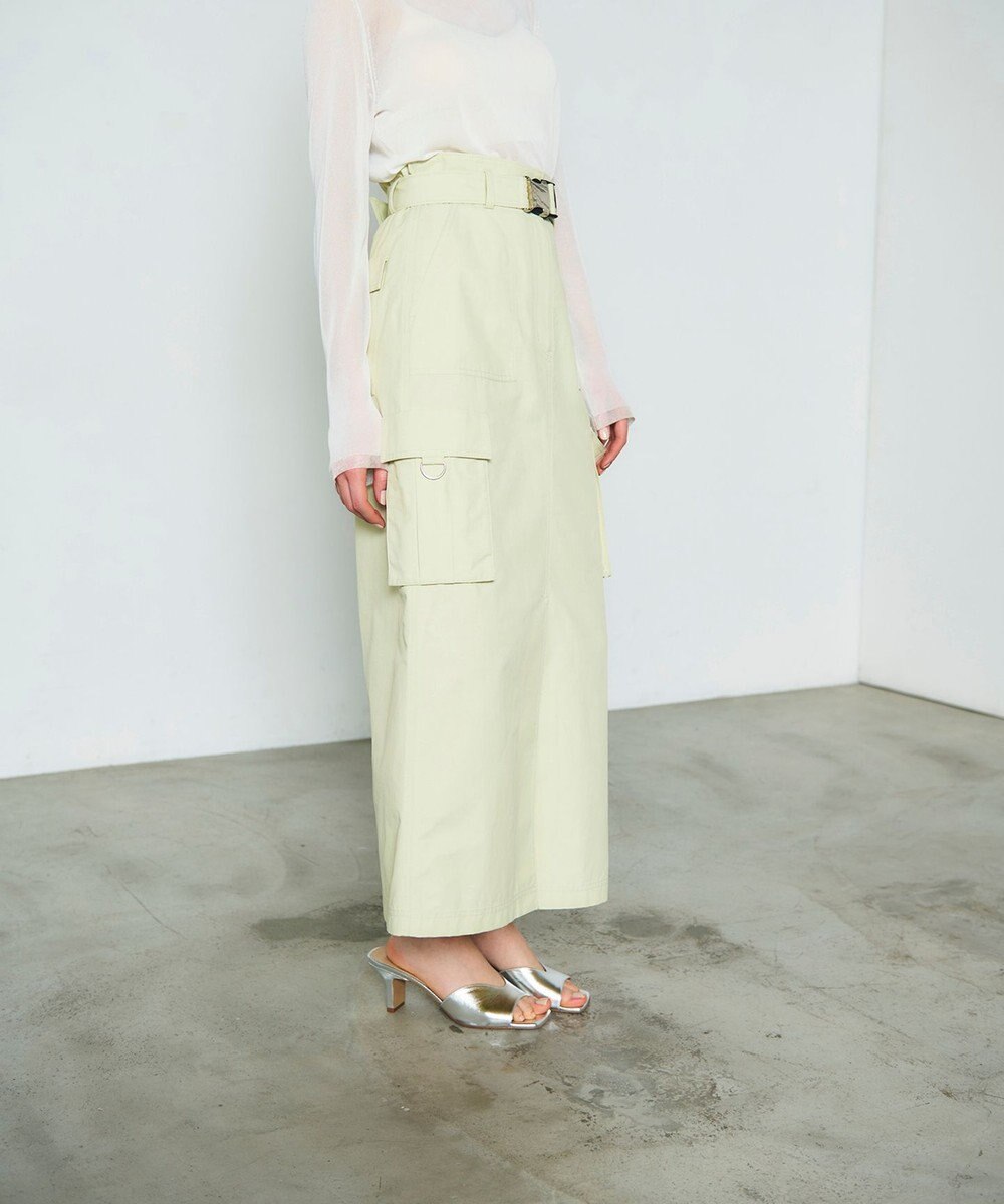 GRACE CONTINENTAL ツイルワークスカート 