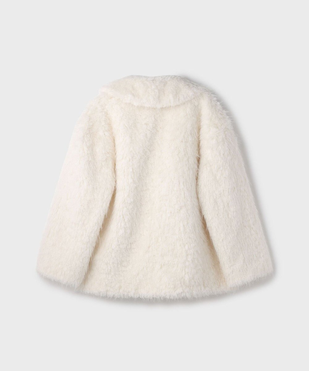 GRACE CONTINENTAL フェイクファーPコート 