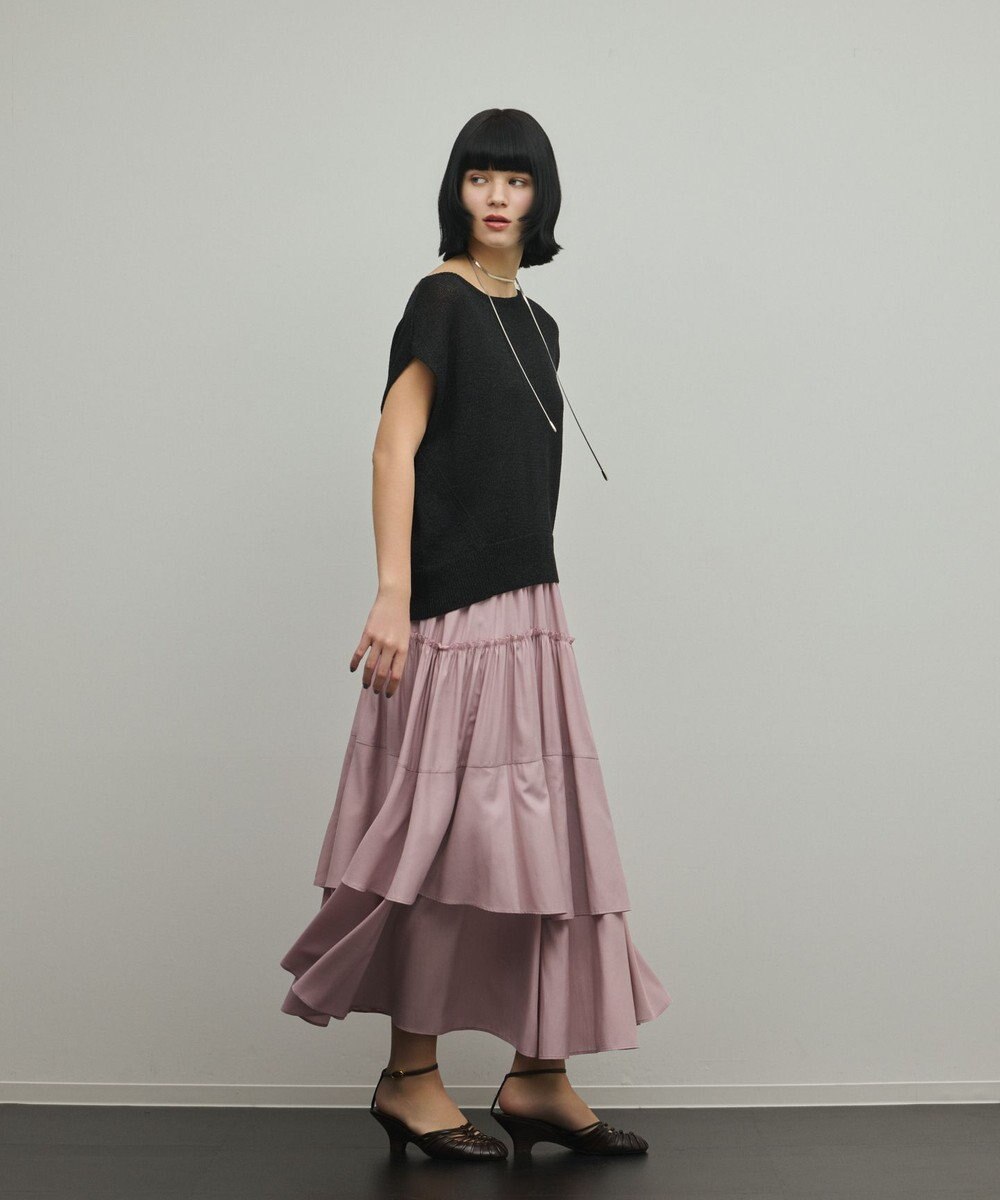 GRACE CONTINENTAL ドルマンルーズニットトップ 