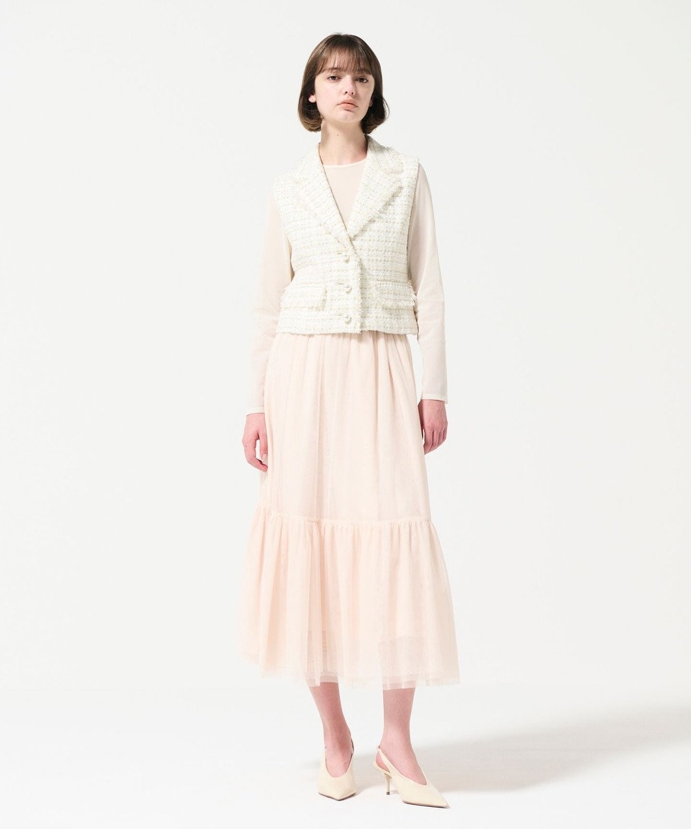 GRACE CONTINENTAL ツイル2WAY スカート