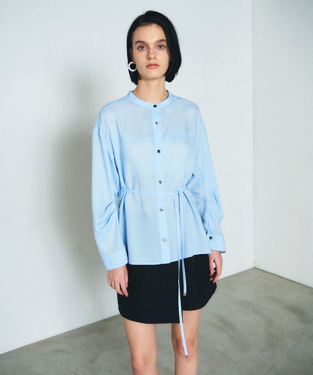 GRACE CONTINENTAL バックシャンオーバーシャツ 