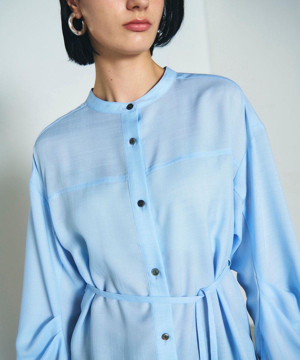 GRACE CONTINENTAL バックシャンオーバーシャツ