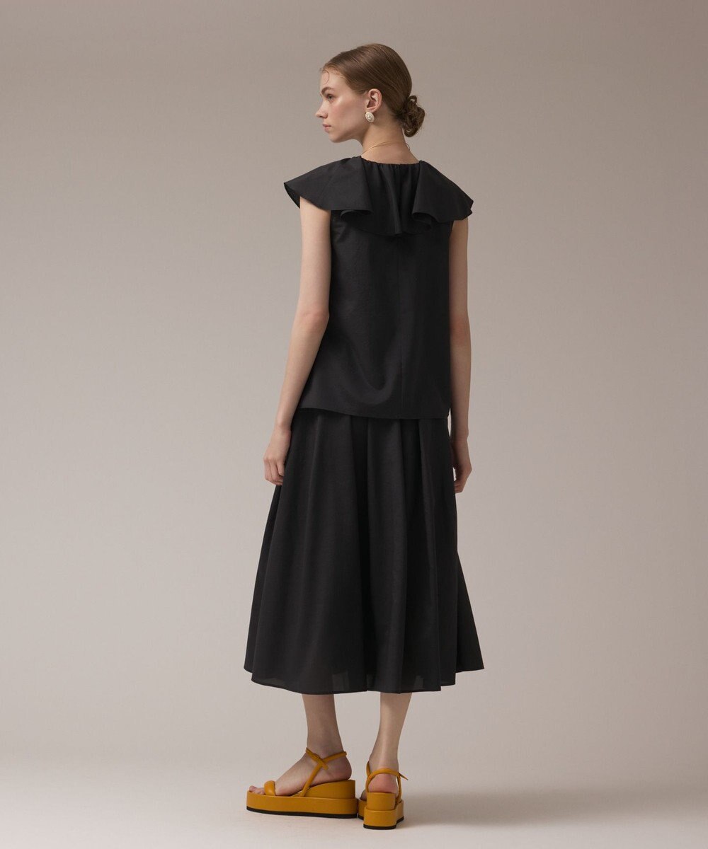 GRACE CONTINENTAL フリルカラートップ 