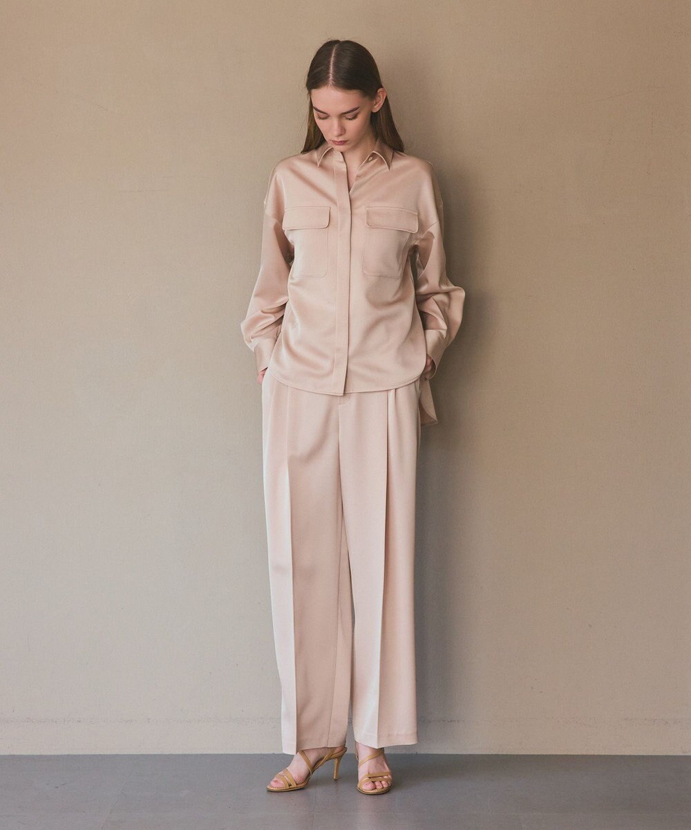 GRACE CONTINENTAL トリアセカルゼシャツ 