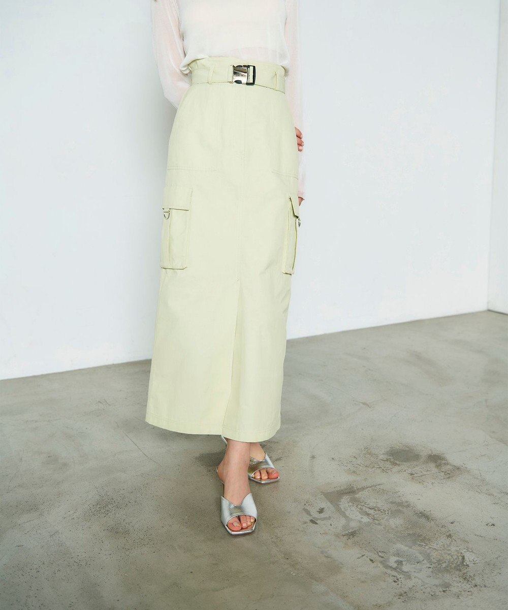 GRACE CONTINENTAL ツイルワークスカート 