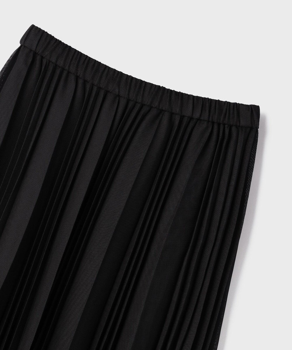 GRACE CONTINENTAL メッシュプリーツスカート 