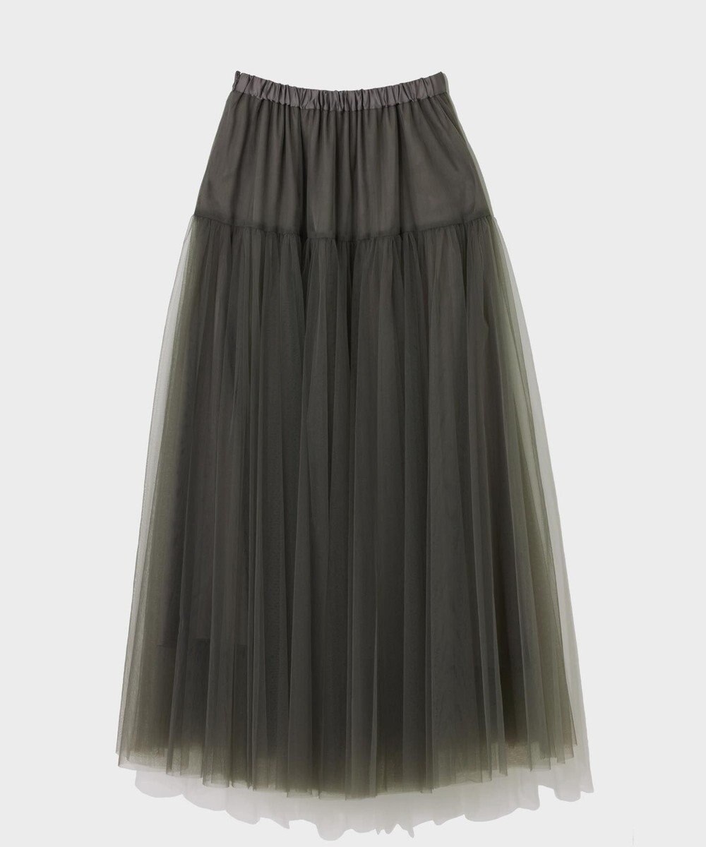GRACE CONTINENTAL チュールボリュームスカート 