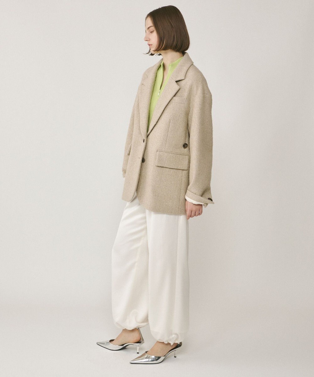 GRACE CONTINENTAL ヘリンボーンツイードジャケット 