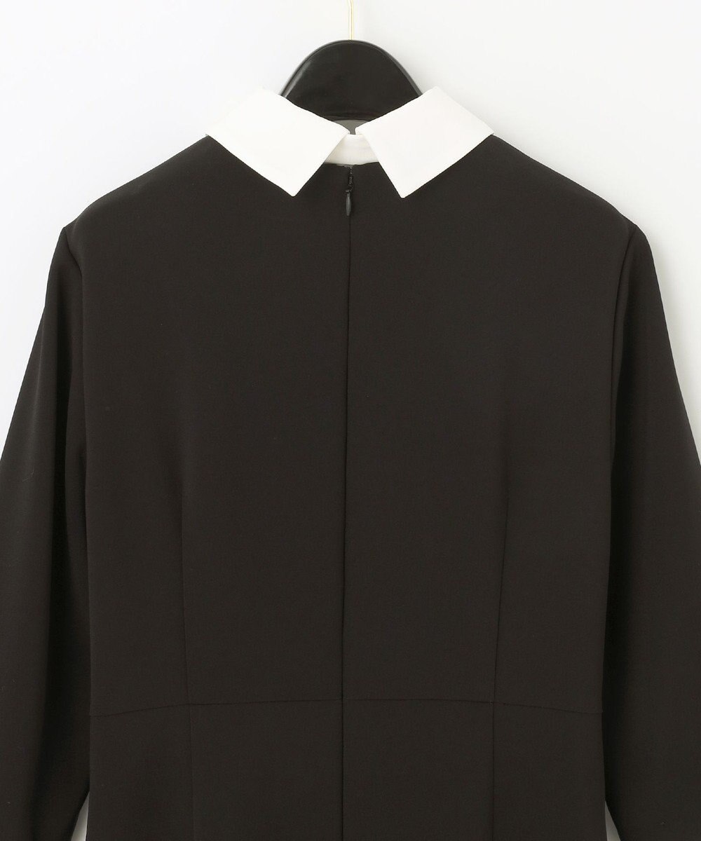 GRACE CONTINENTAL ダブルクロスドレス 