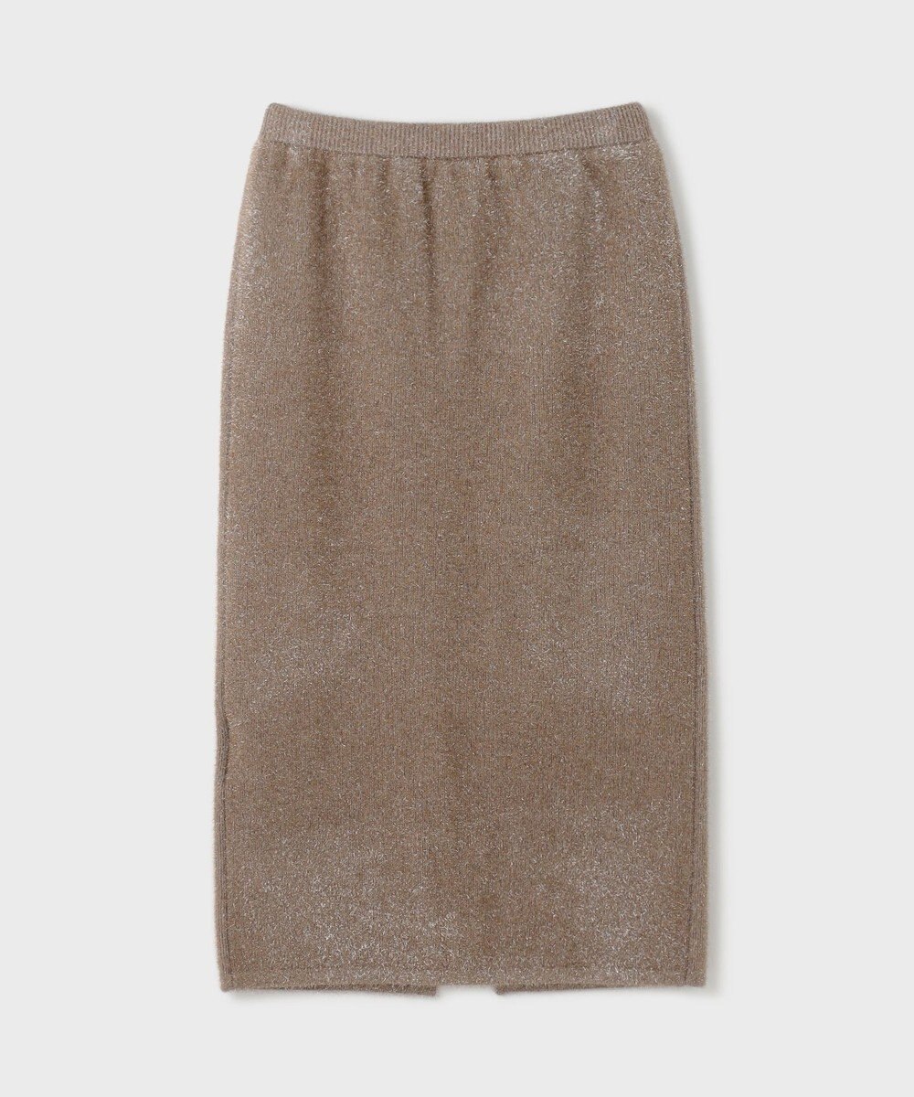 GRACE CONTINENTAL フィルムヤーンニットスカート 