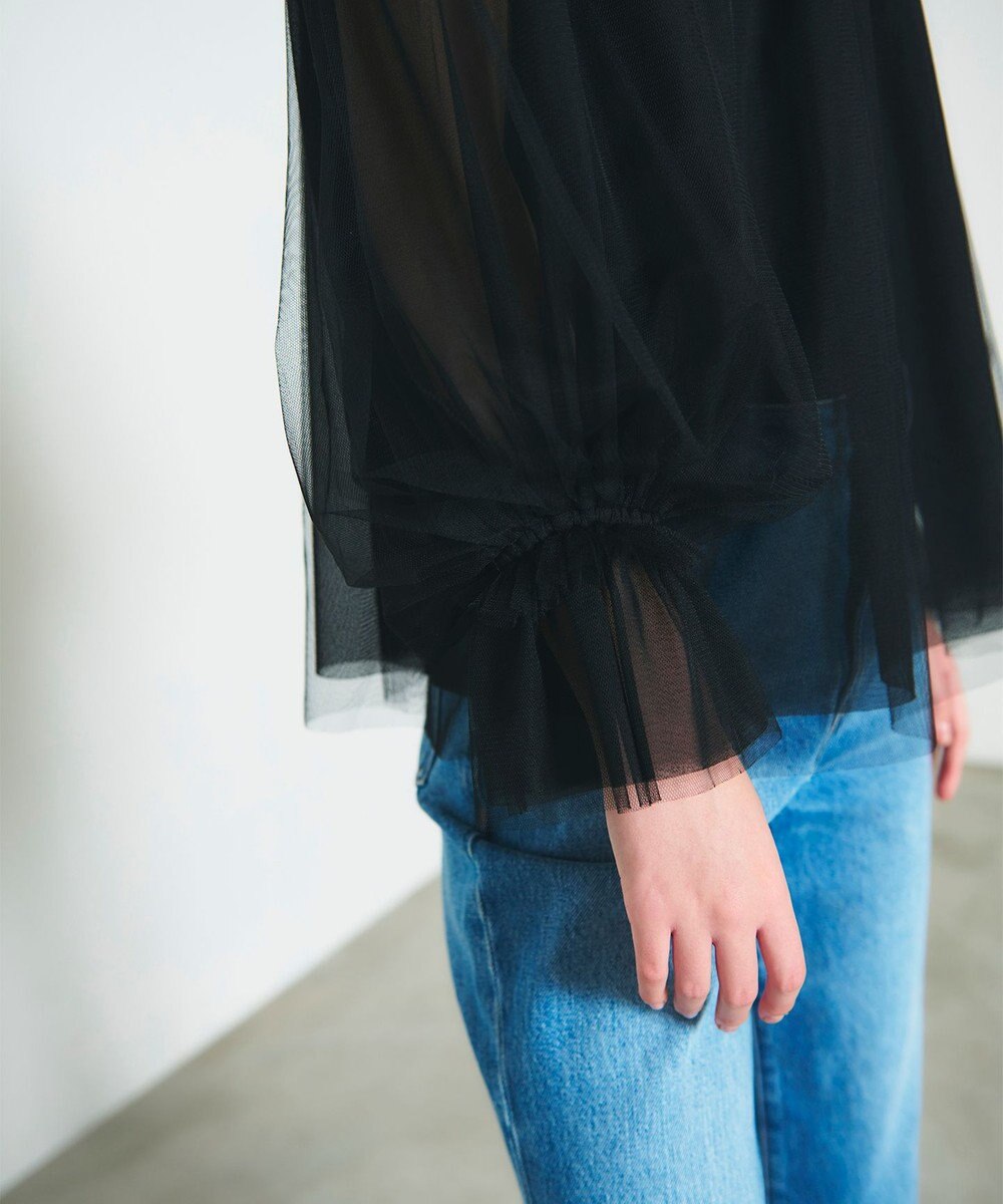 GRACE CONTINENTAL チュール2WAYトップ