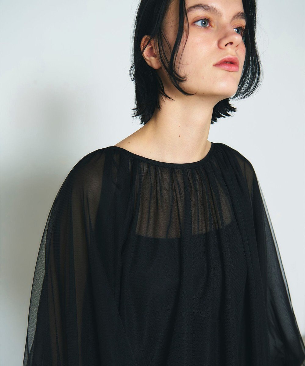 GRACE CONTINENTAL チュール2WAYトップ