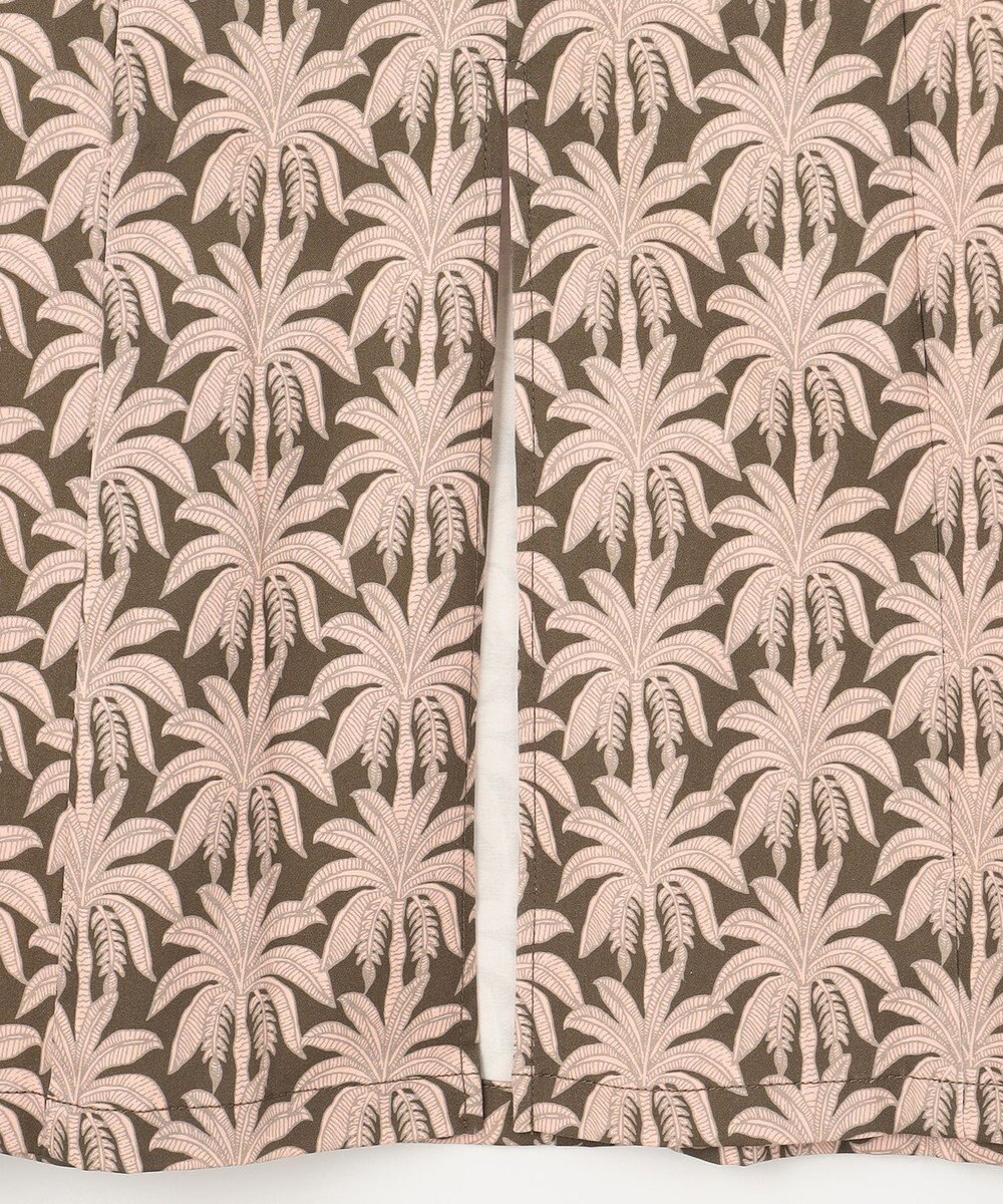 GRACE CONTINENTAL パームモチーフカーゴスカート 