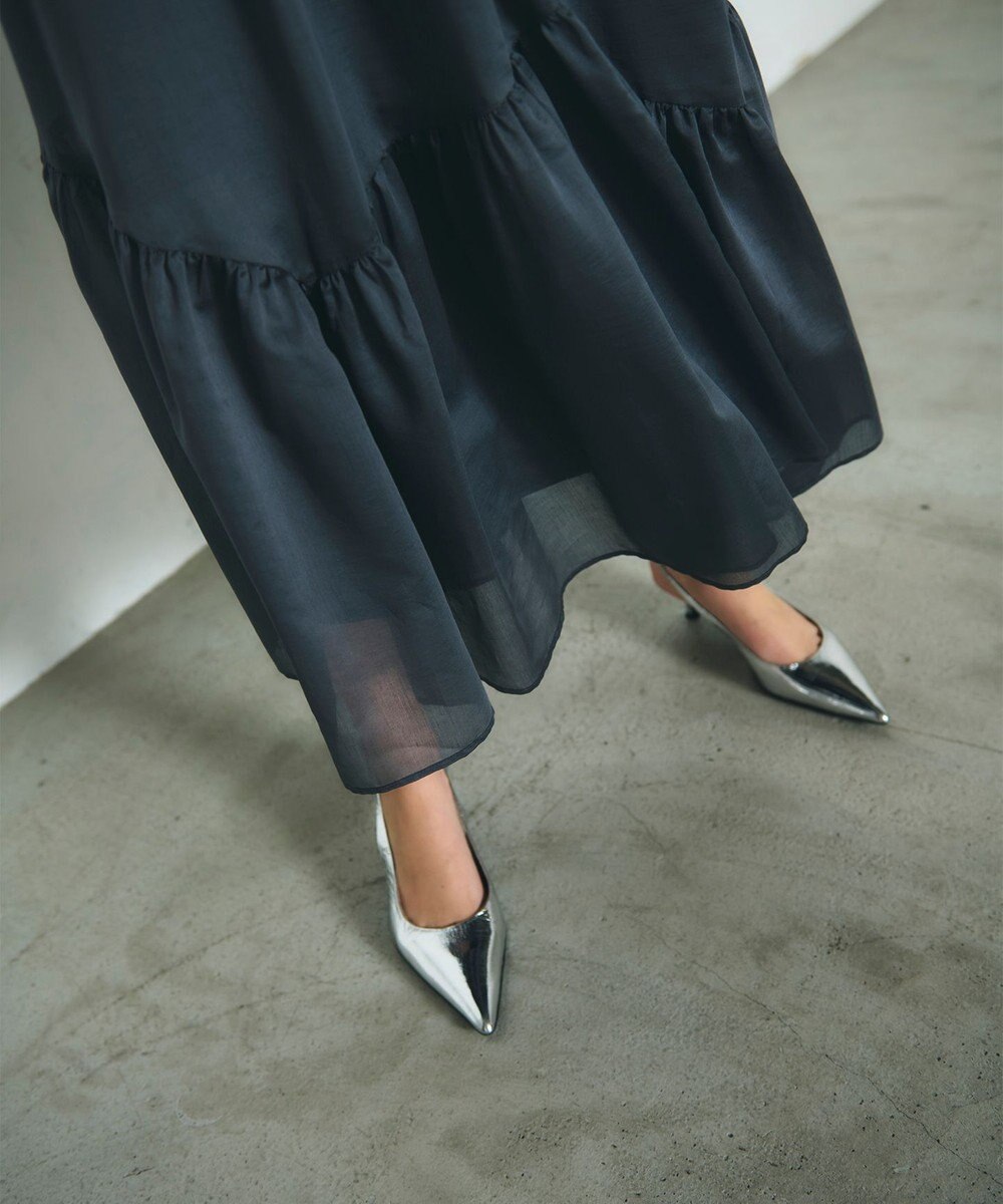 GRACE CONTINENTAL ティアードボリュームスカート 