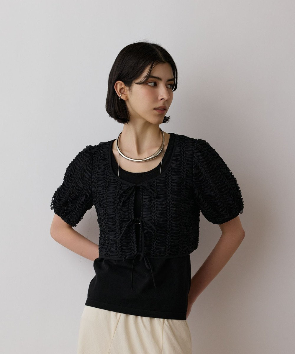 GRACE CONTINENTAL レーススカラトップ