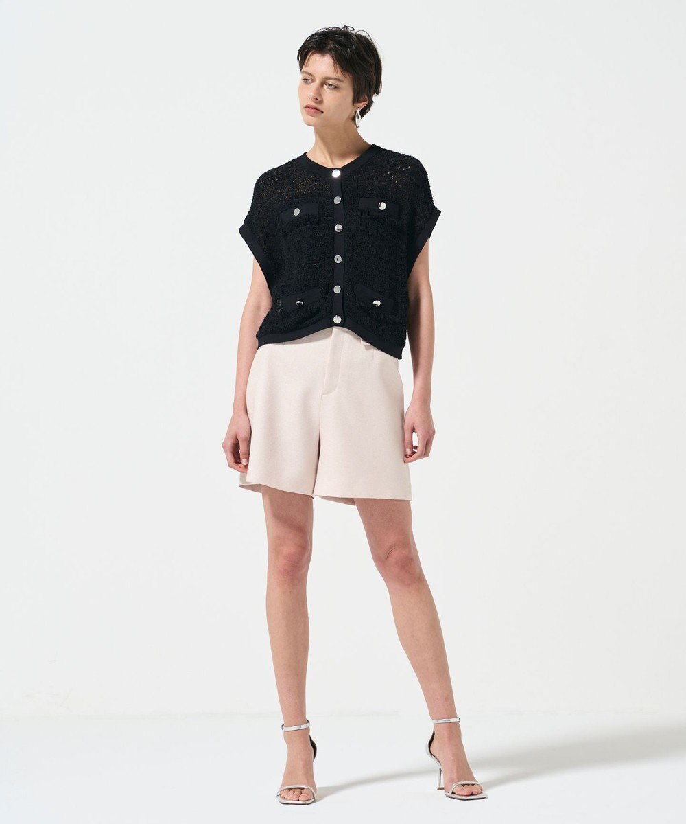 GRACE CONTINENTAL ショートニットベスト 