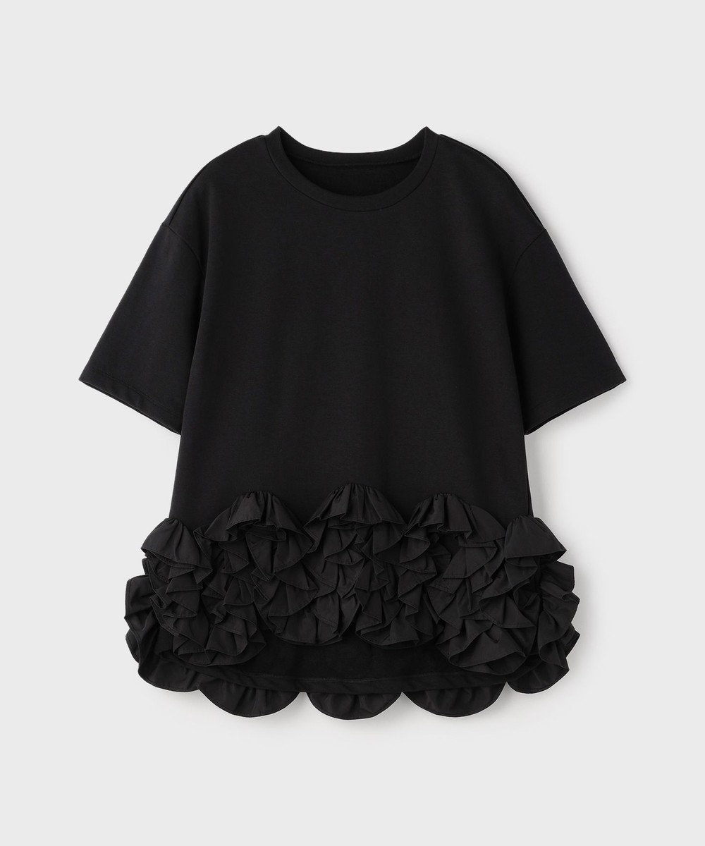 GRACE CONTINENTAL フリルヘムカットトップ 