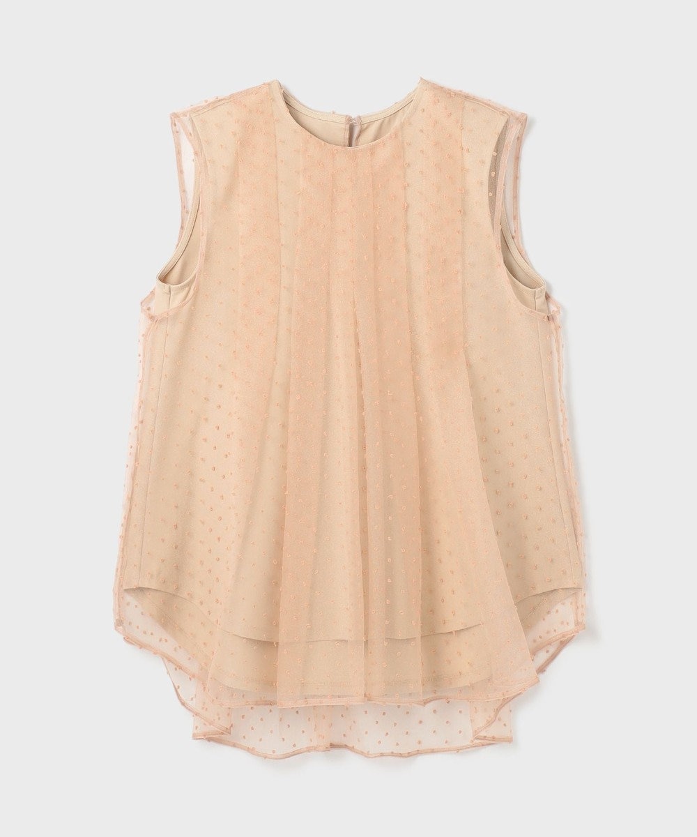 GRACE CONTINENTAL シアージャガードカットトップ