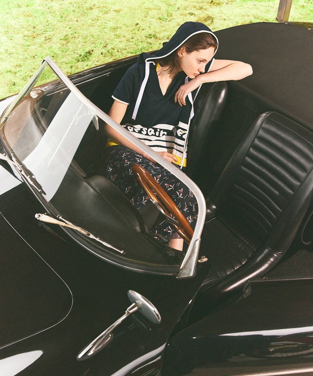 GRACE CONTINENTAL パイルポンチョフーディ 