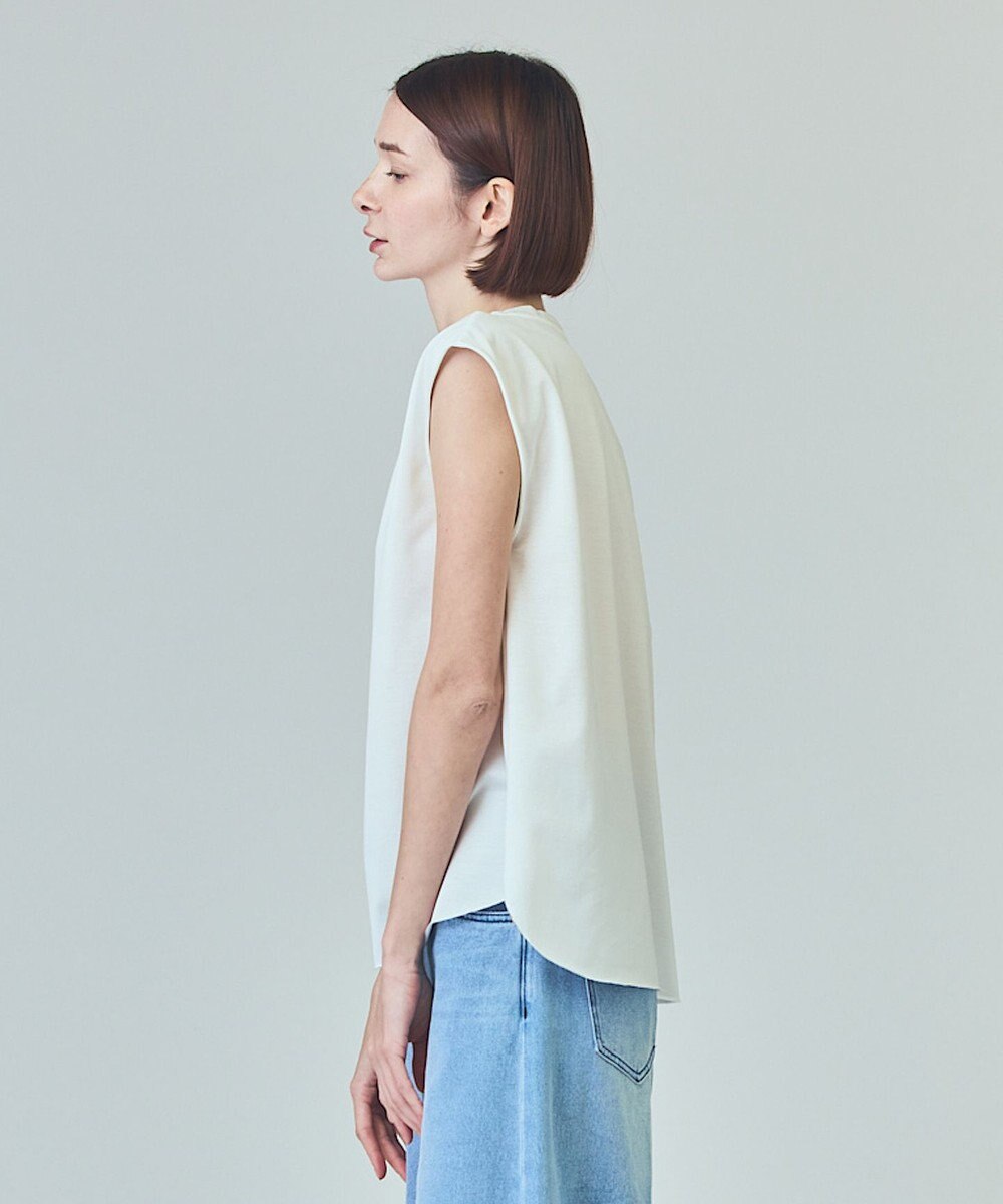 GRACE CONTINENTAL バックロゴ刺繍ノースリーブ 