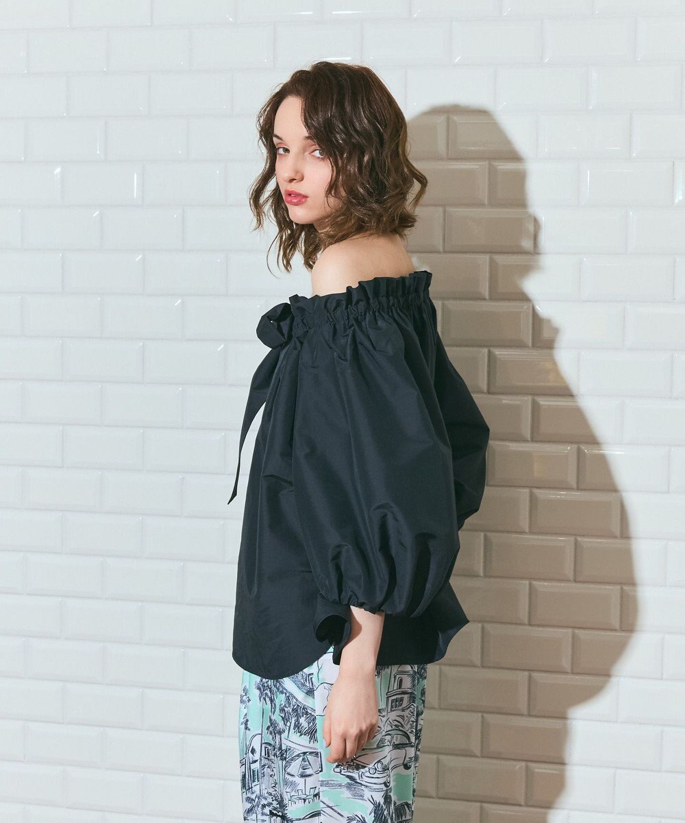 GRACE CONTINENTAL ボリュームスリーブトップ 