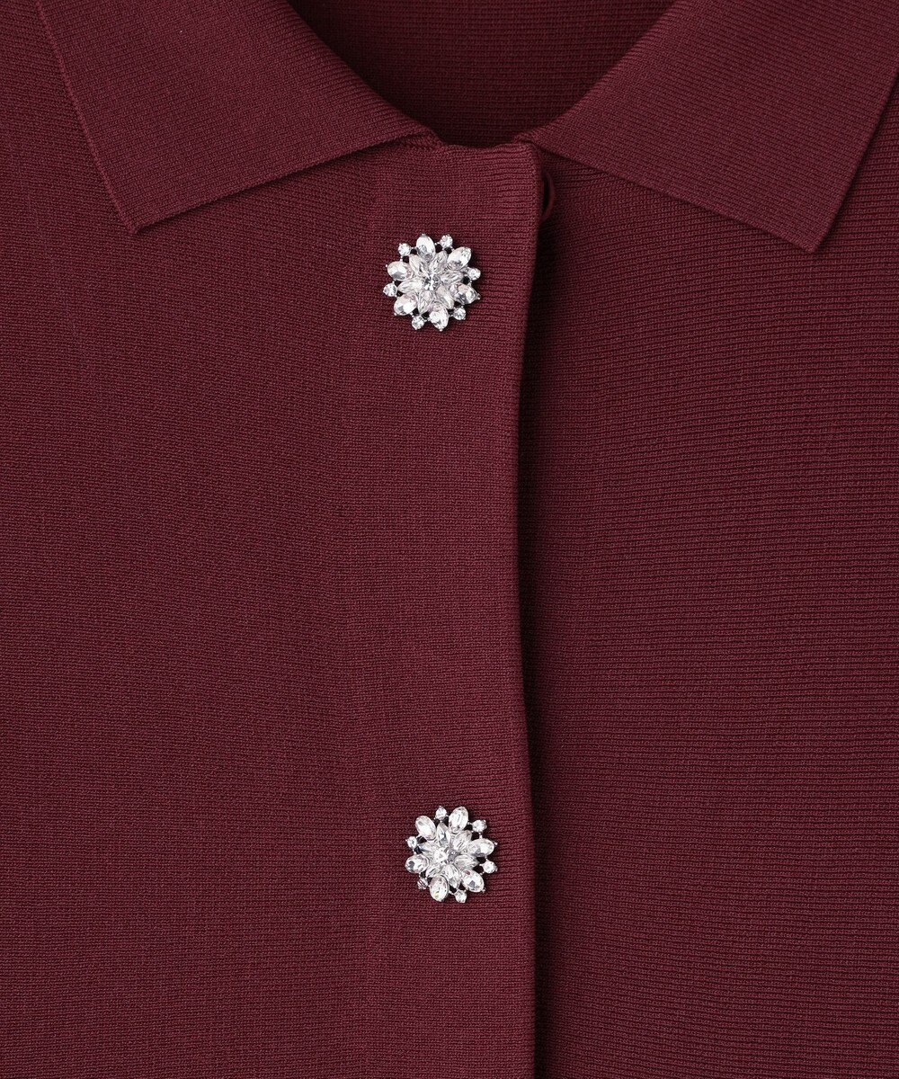 GRACE CONTINENTAL ビジューニットベスト