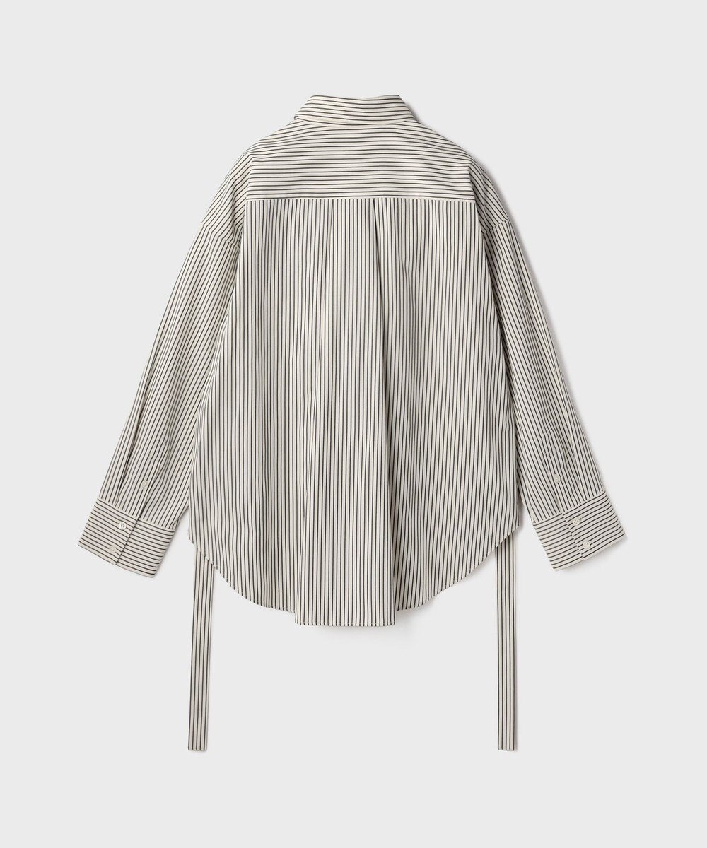 GRACE CONTINENTAL エンブレム刺繍シャツ 