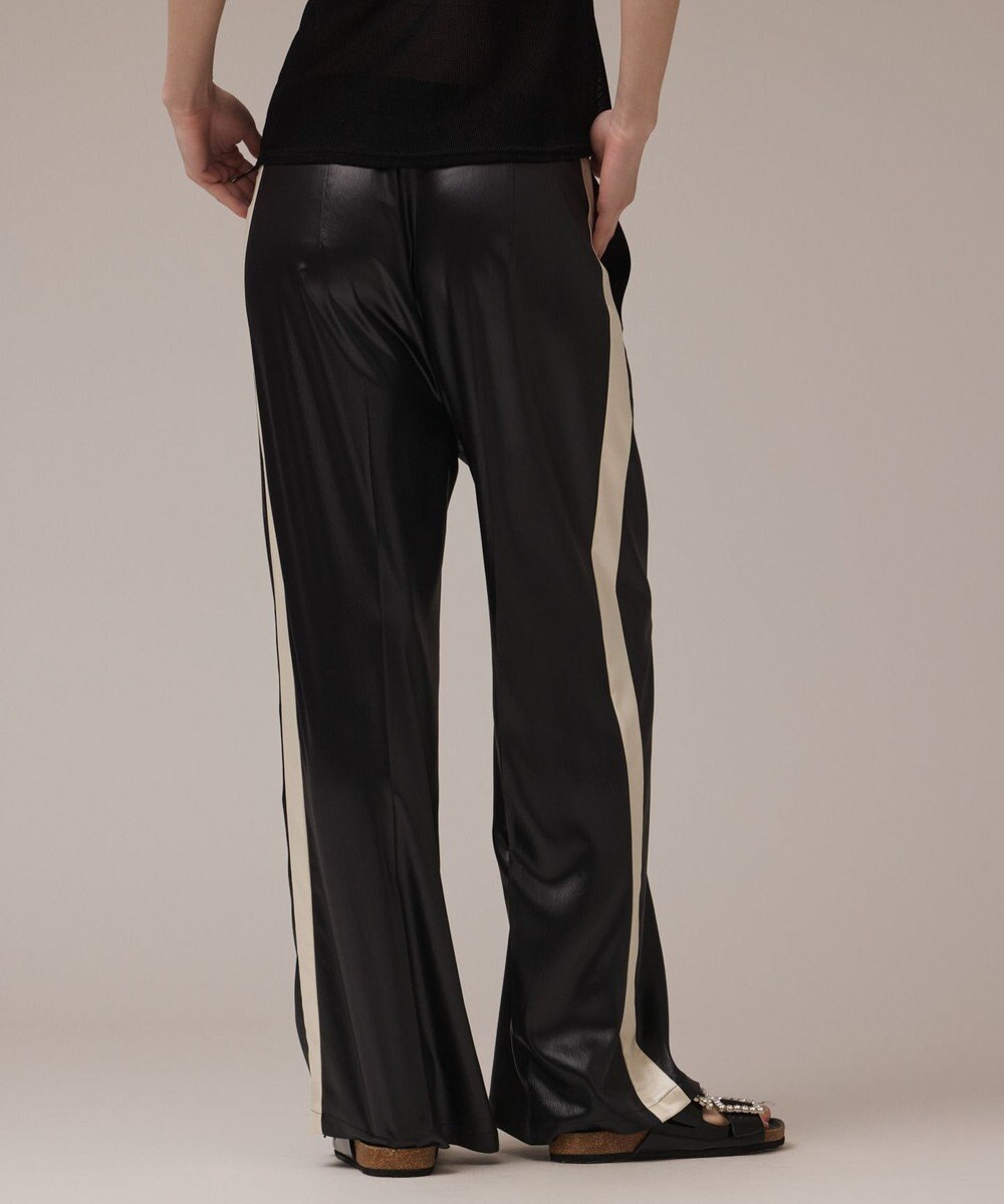 GRACE CONTINENTAL レザーライクパンツ 