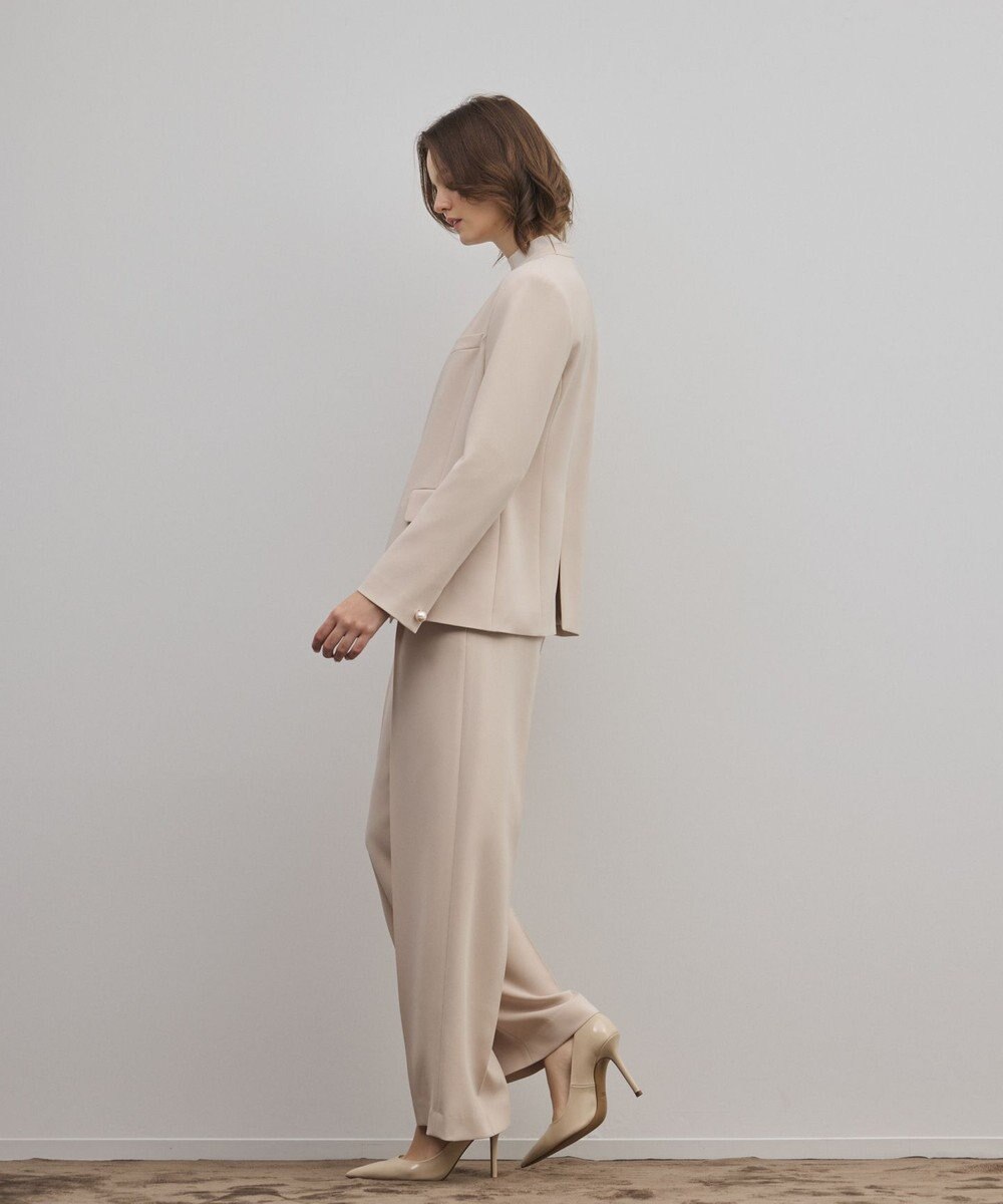 GRACE CONTINENTAL トリアセノーカラージャケット 