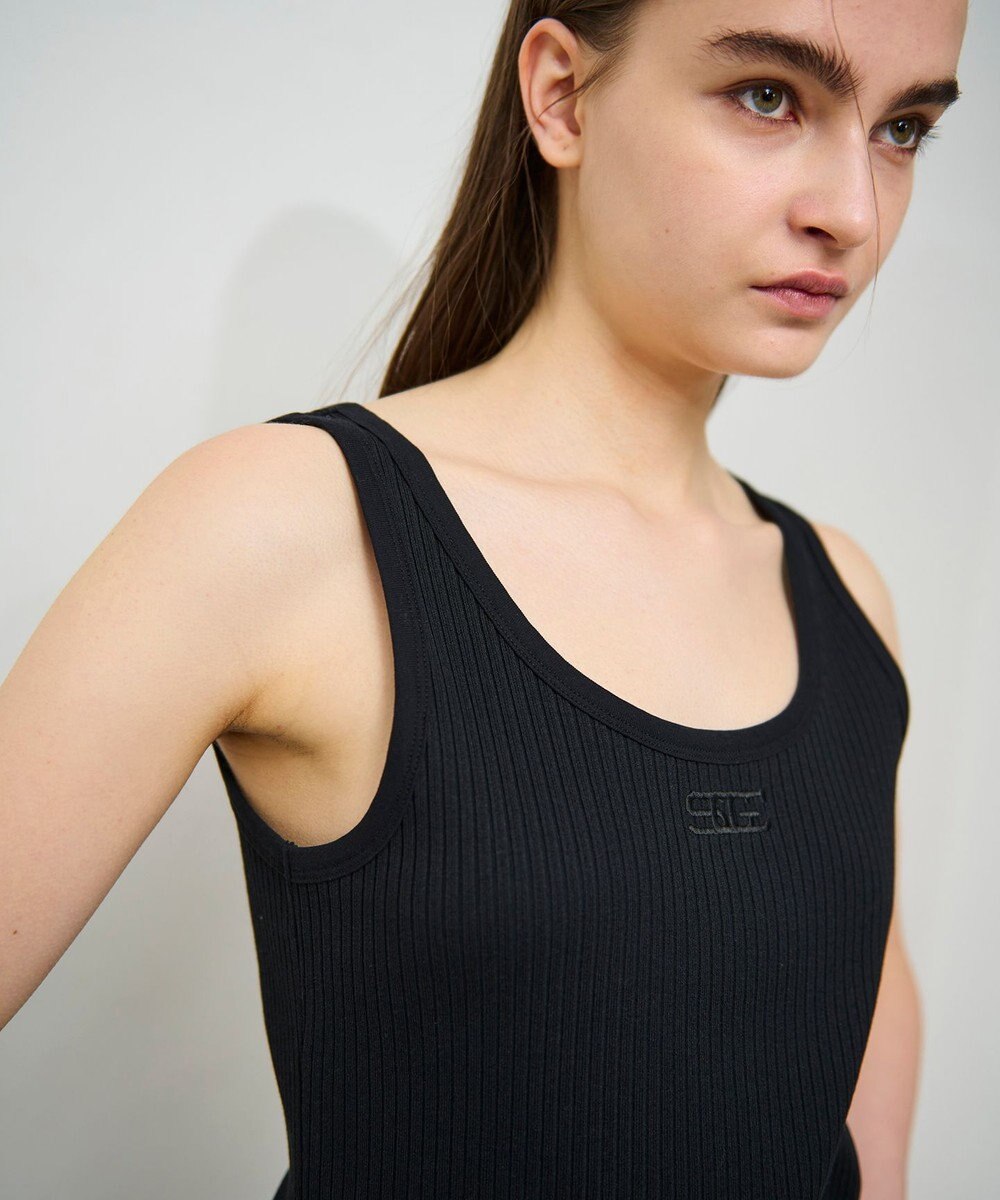 GRACE CONTINENTAL リブタンクトップ 