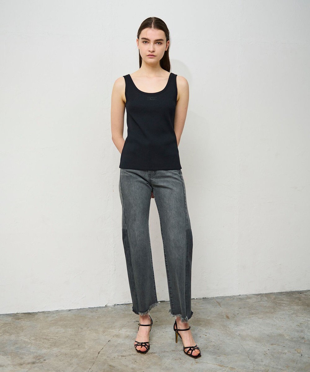 GRACE CONTINENTAL リブタンクトップ