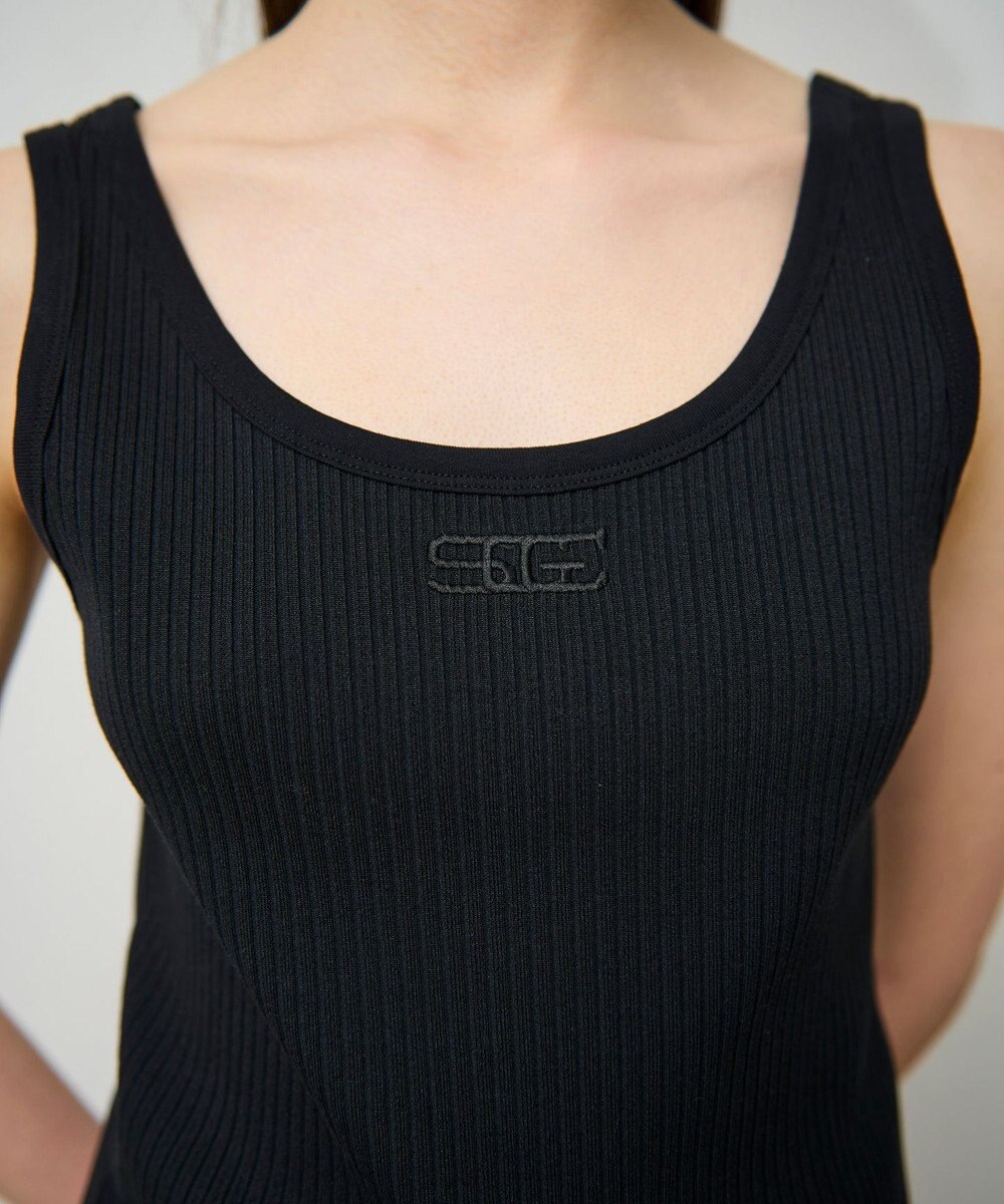 GRACE CONTINENTAL リブタンクトップ