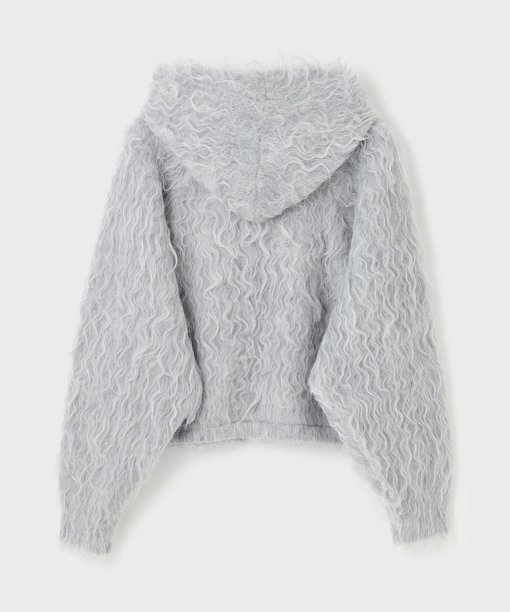 GRACE CONTINENTAL 起毛ニットパーカー