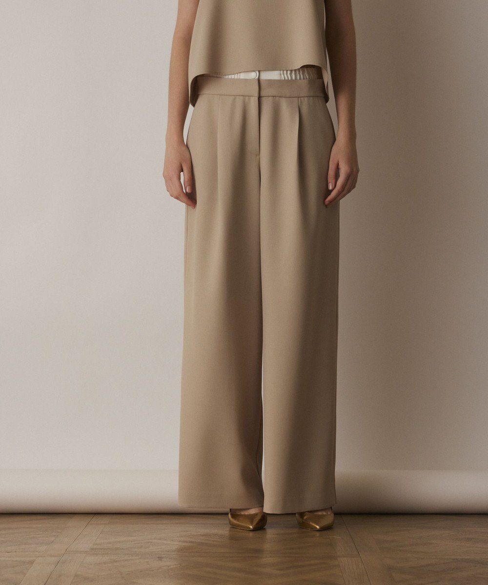 GRACE CONTINENTAL キャミ付レイヤードパンツ 