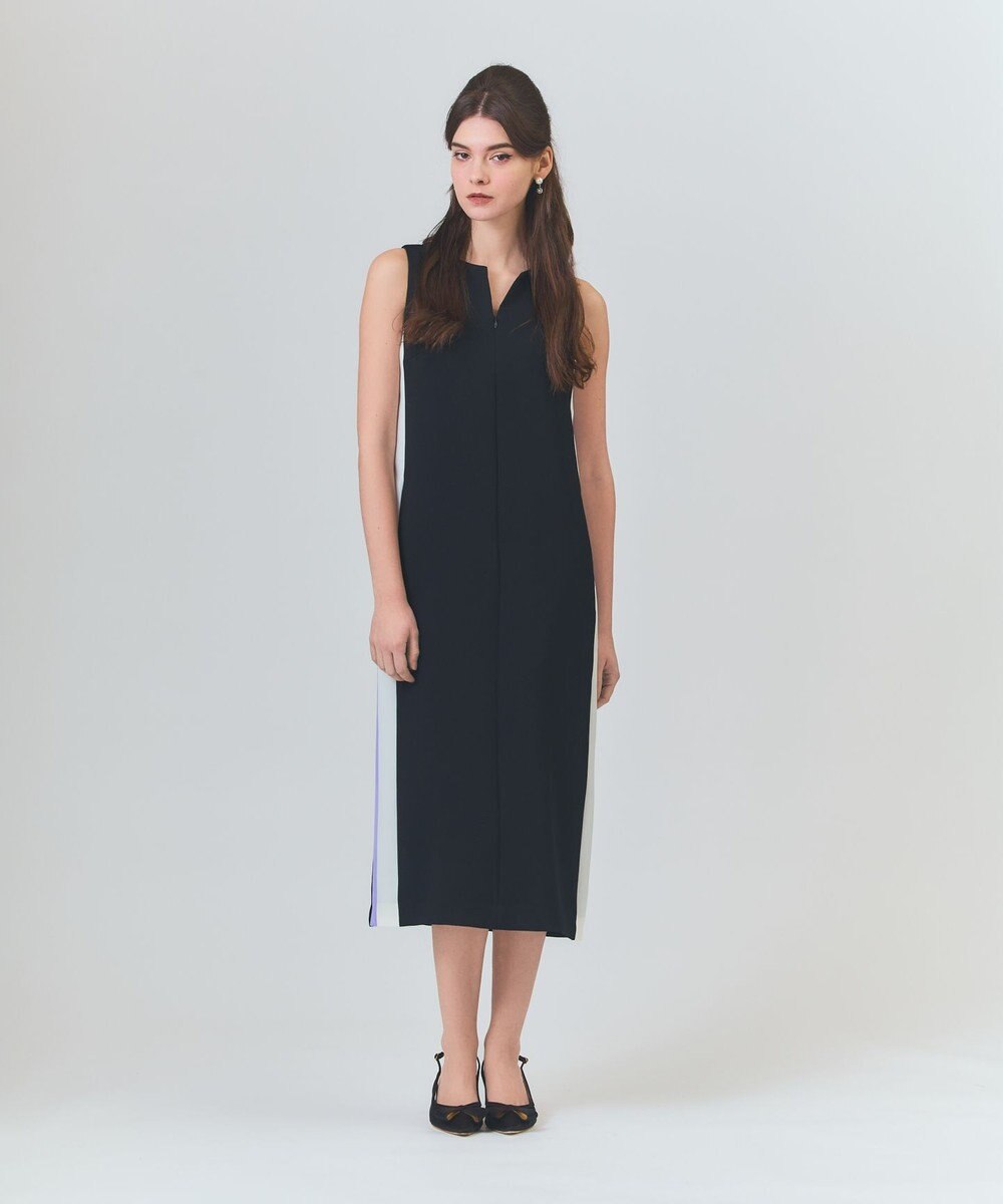 GRACE CONTINENTAL ケープレイヤードドレス