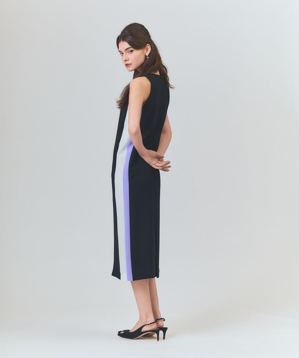 GRACE CONTINENTAL ケープレイヤードドレス