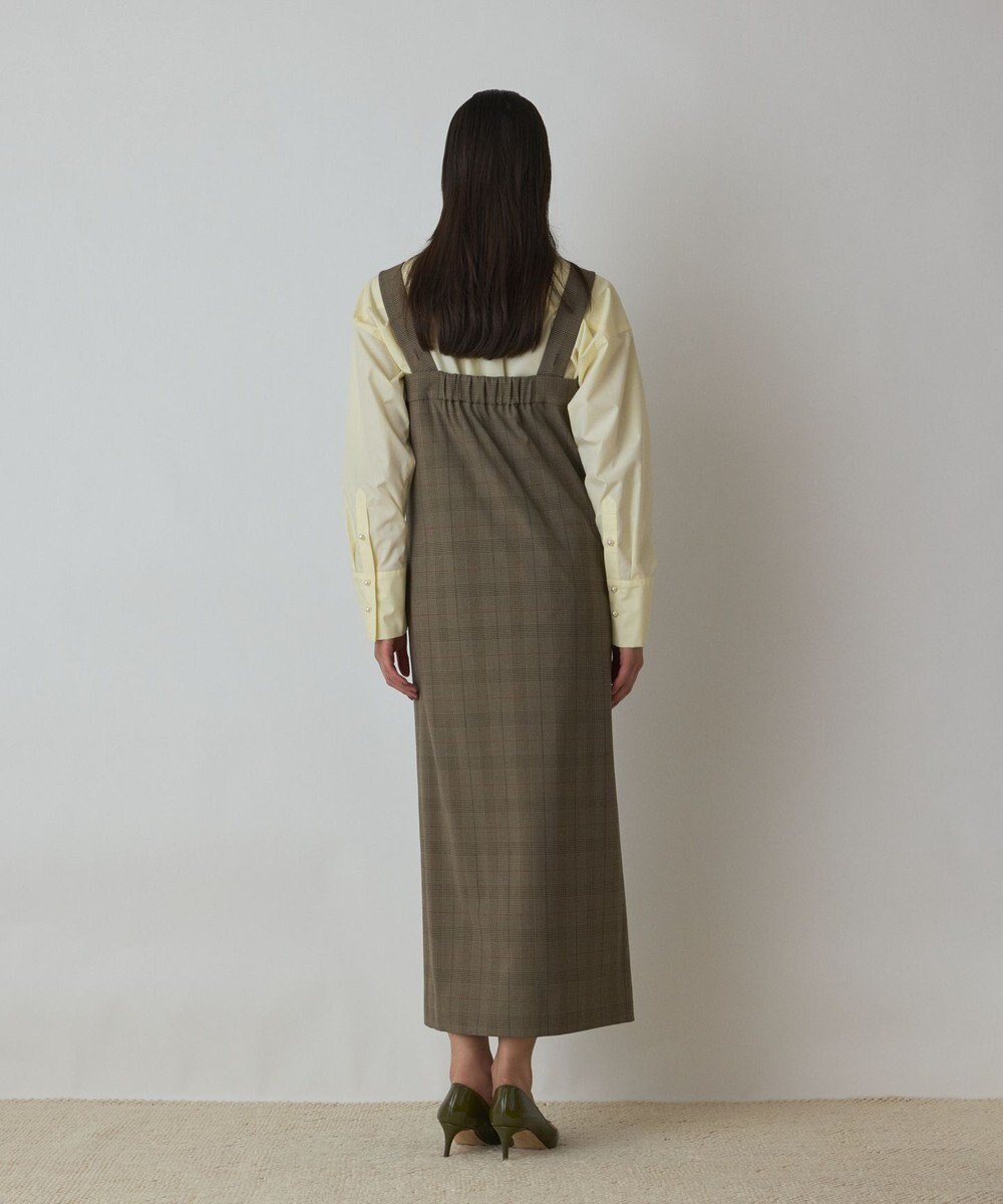 GRACE CONTINENTAL スーツ地ジャンパ－スカート 