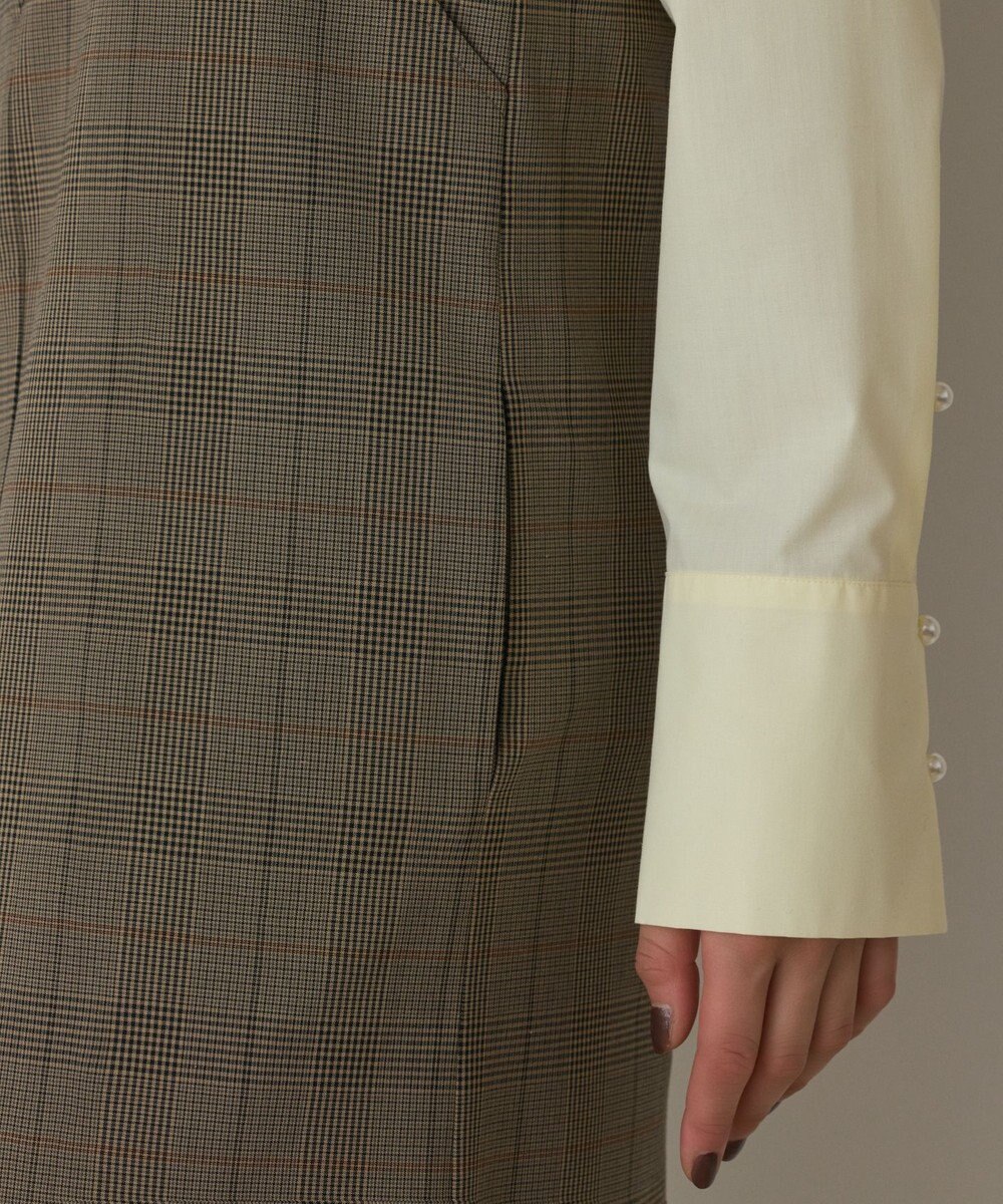 GRACE CONTINENTAL スーツ地ジャンパ－スカート 