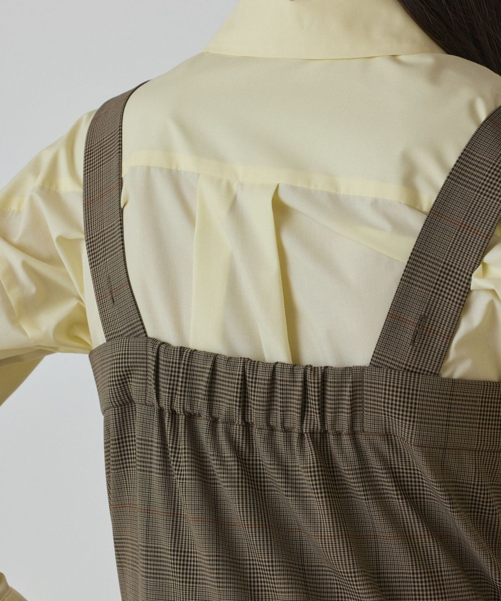 GRACE CONTINENTAL スーツ地ジャンパ－スカート 