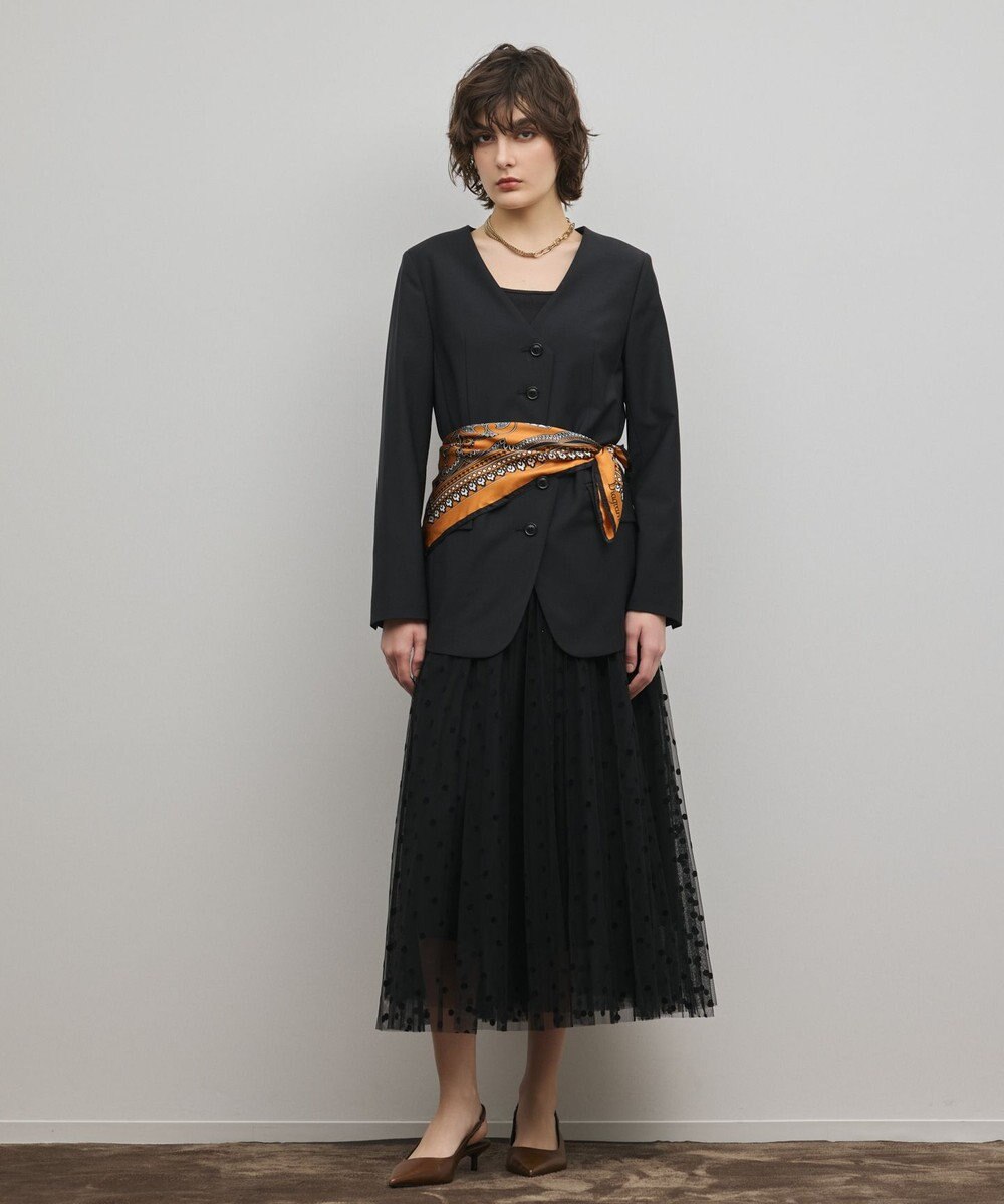 GRACE CONTINENTAL デザインフロントジャケット 