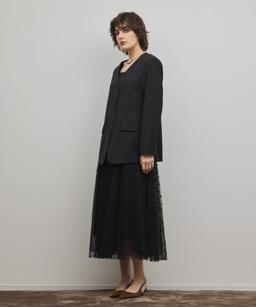 GRACE CONTINENTAL デザインフロントジャケット 