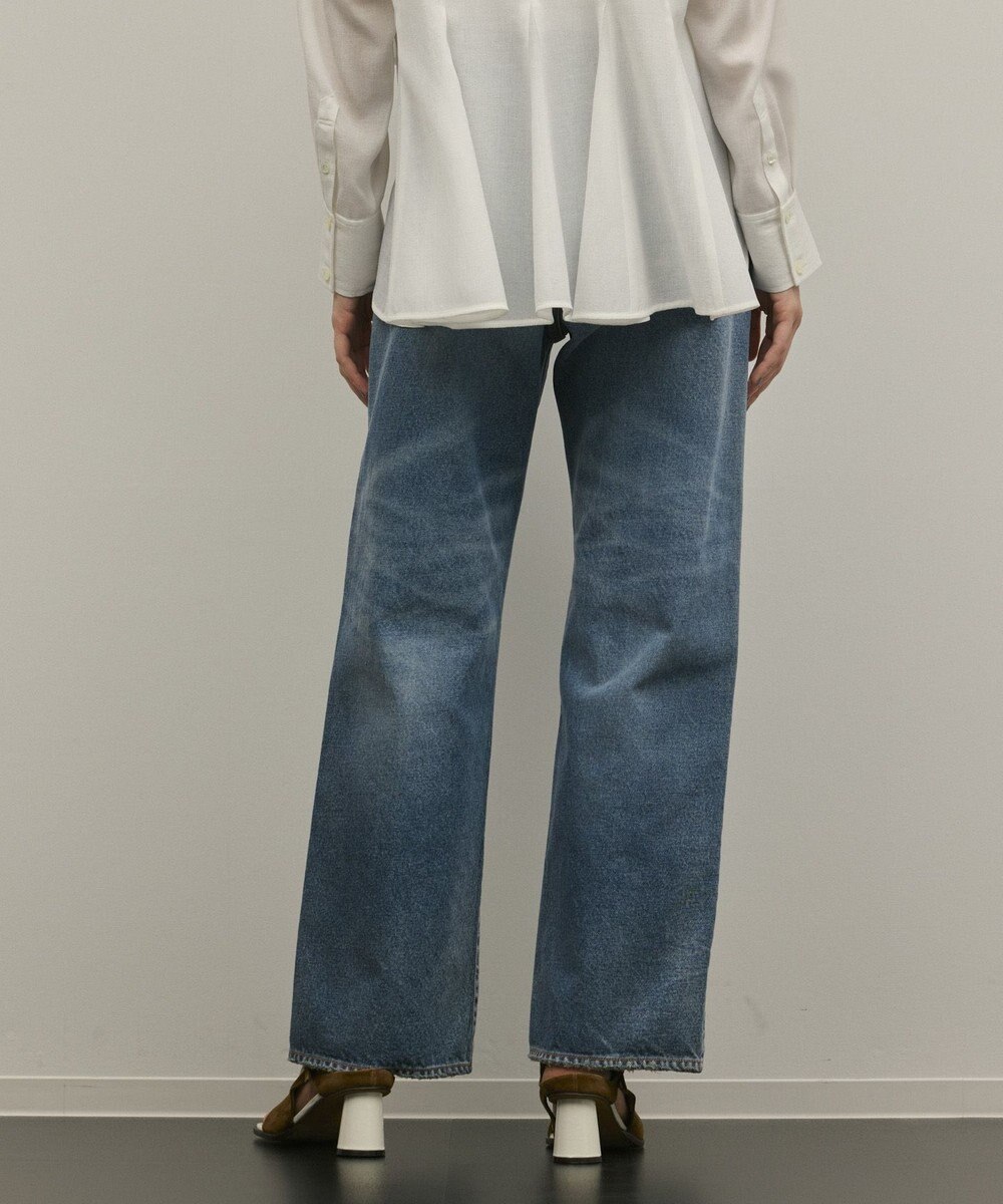GRACE CONTINENTAL ワイドストレートデニムパンツ 
