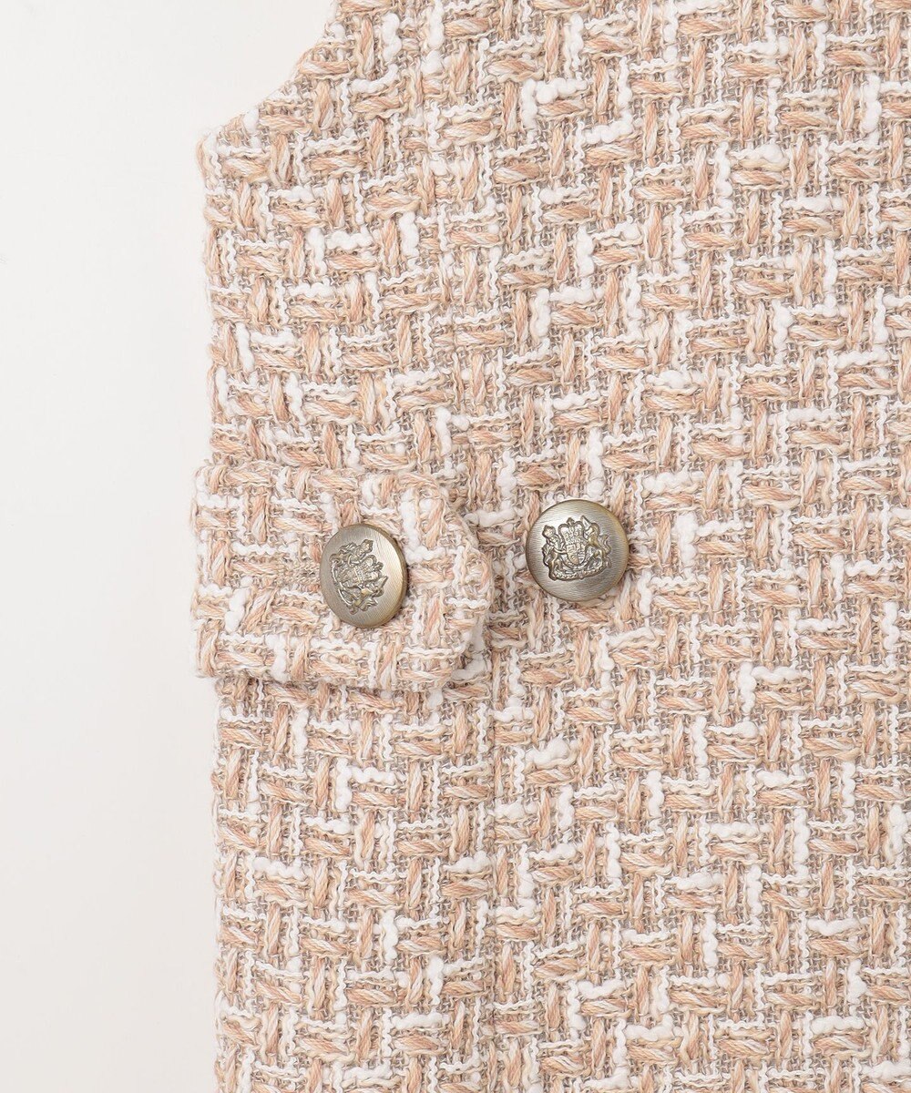 GRACE CONTINENTAL ツイードジレワンピース 