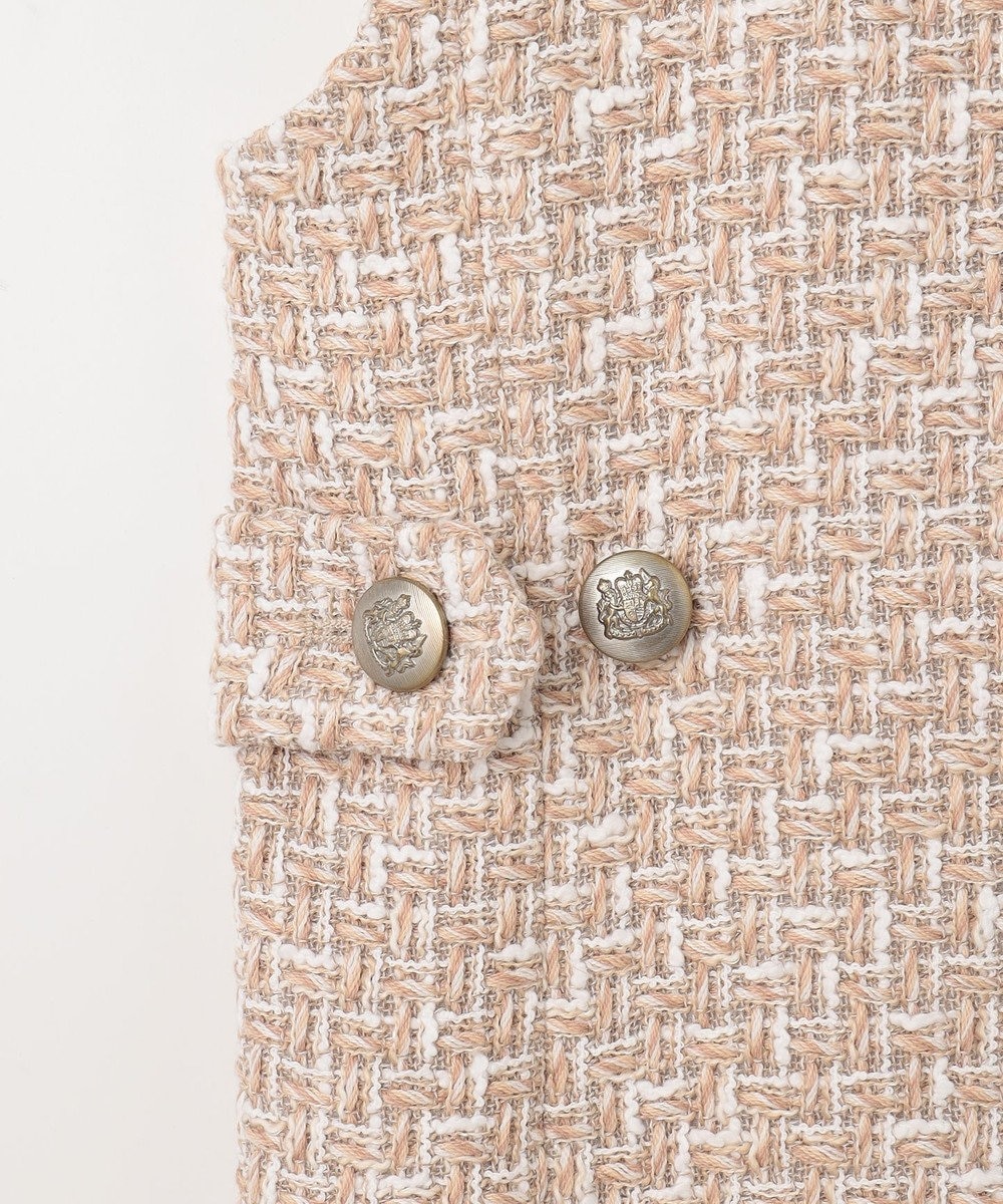 GRACE CONTINENTAL ツイードジレワンピース