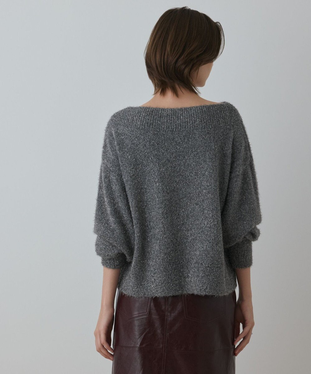 GRACE CONTINENTAL グリッターニットトップ 