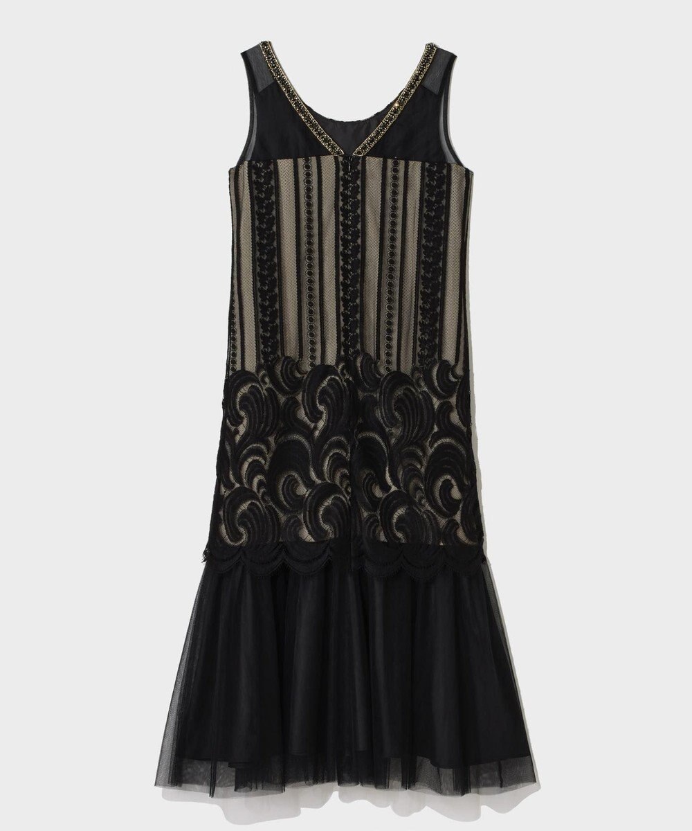 GRACE CONTINENTAL アールデコレースドレス 