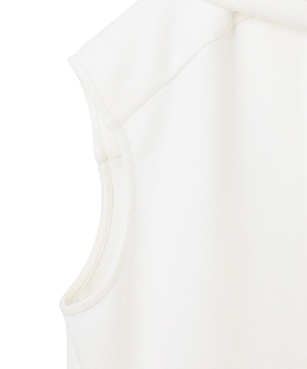 GRACE CONTINENTAL フードノースリーブ トップ