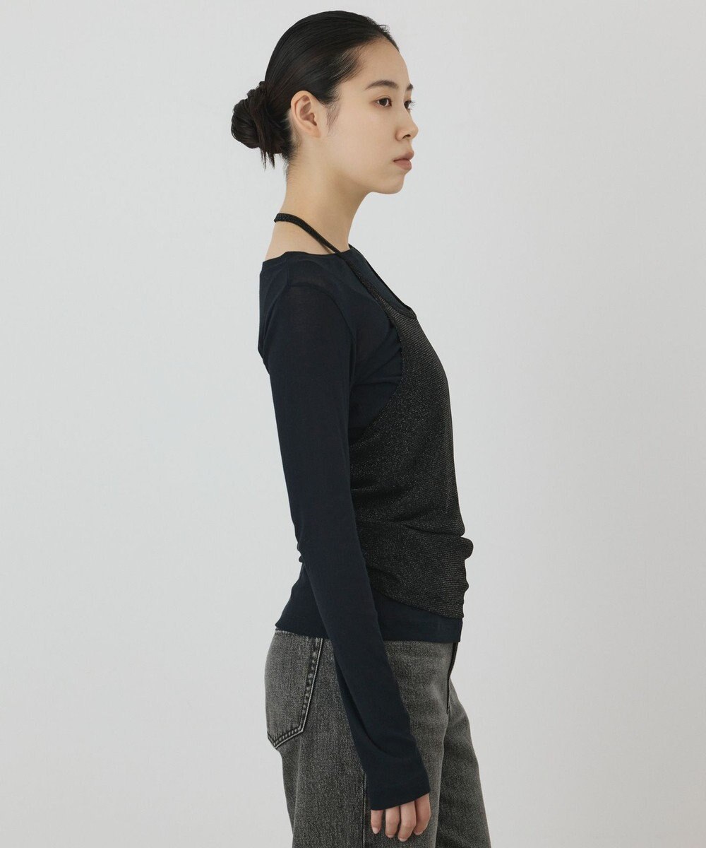 GRACE CONTINENTAL シアーレイヤードカットトップ 