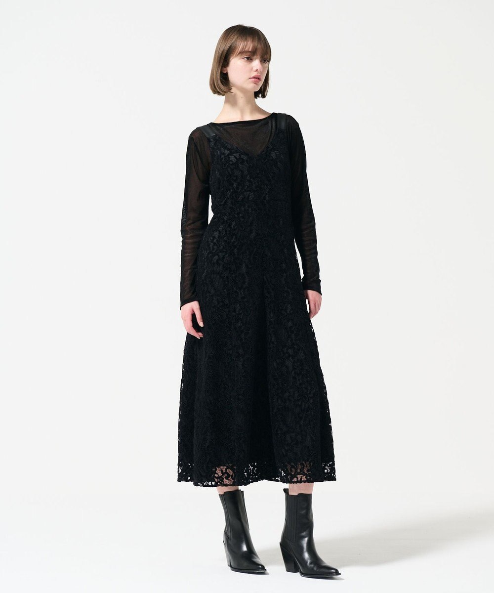 GRACE CONTINENTAL モールレースキャミワンピース