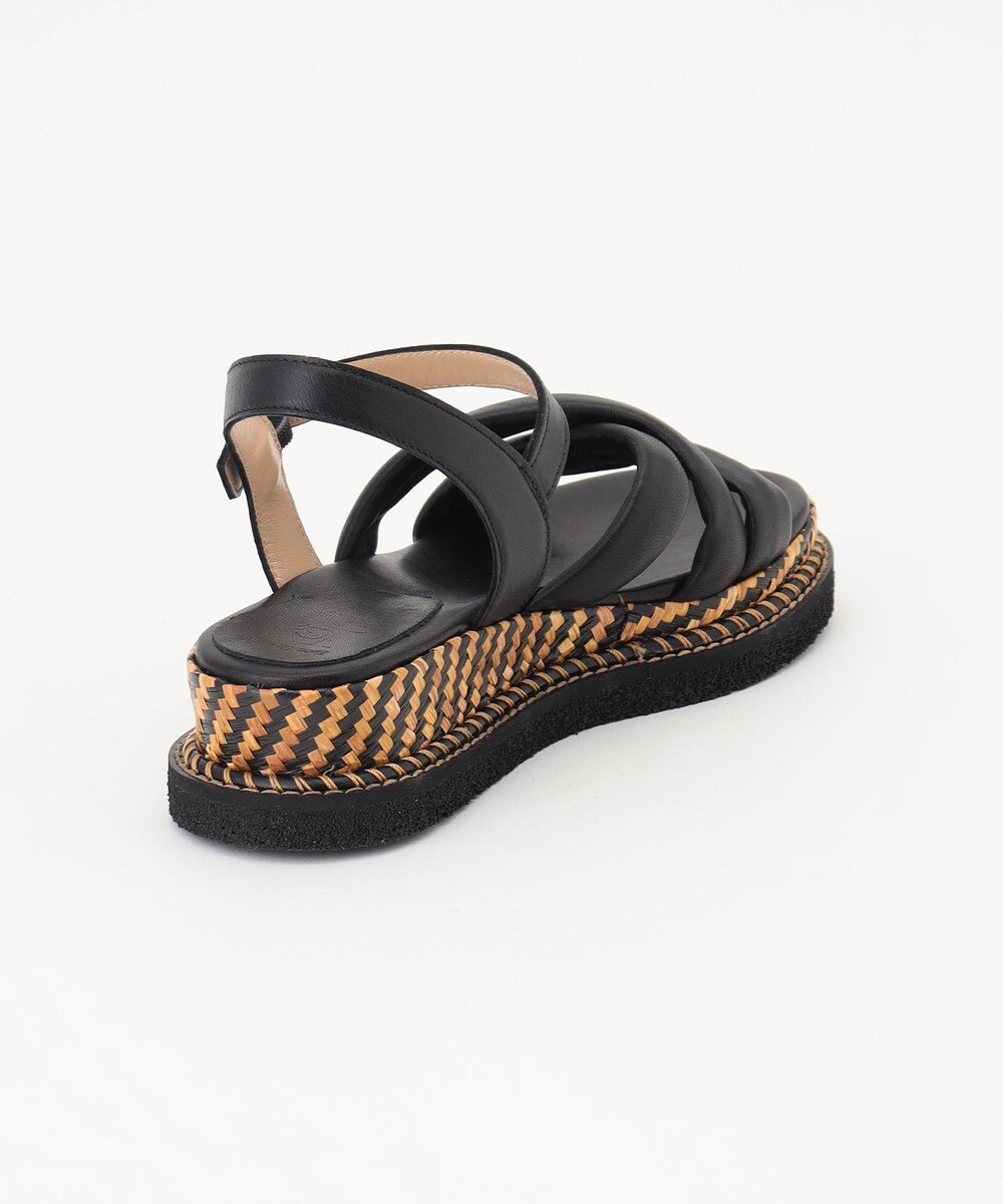 GRACE CONTINENTAL LUCA GROSSI パフィークロスサンダル 